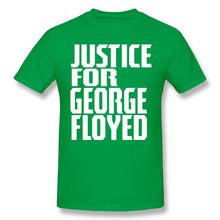 Load image into Gallery viewer, Justice For George Floyd Black Lives Matter Support black T Shirt
