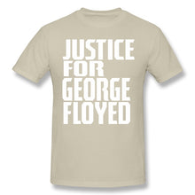 Load image into Gallery viewer, Justice For George Floyd Black Lives Matter Support black T Shirt