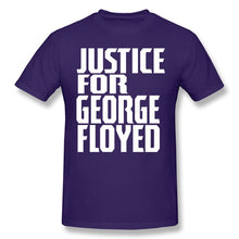 Load image into Gallery viewer, Justice For George Floyd Black Lives Matter Support black T Shirt