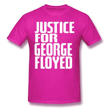 Load image into Gallery viewer, Justice For George Floyd Black Lives Matter Support black T Shirt
