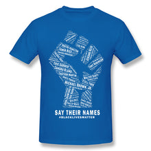 Load image into Gallery viewer, Say Their Names black T Shirt
