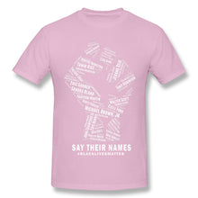 Load image into Gallery viewer, Say Their Names black T Shirt