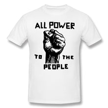 Load image into Gallery viewer, All Power To The People Casual T Shirt