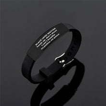 Load image into Gallery viewer, POFUNUO American Protest I Can't Breath Bracelets Black Stainless Steel Silicone Bracelets&Bangles