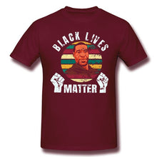 Load image into Gallery viewer, T-Shirt for Men Cool Man black lives matter anonymous George Floyd Short Sleeve