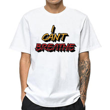 Load image into Gallery viewer, I Can't Breathe Letter Print T Shirt