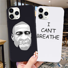 Load image into Gallery viewer, GEORGE FLOYD Silcone Case for IPhone 11 Pro XR XS MAX 6 6s 8 7 Plus XS SE