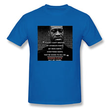 Load image into Gallery viewer, Please I Can_t Breathe George Floyd Men's Basic Short Sleeve T-Shirt European Size

