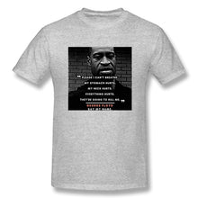 Load image into Gallery viewer, Please I Can_t Breathe George Floyd Men's Basic Short Sleeve T-Shirt European Size
