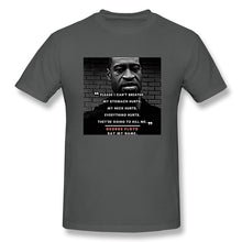 Load image into Gallery viewer, Please I Can_t Breathe George Floyd Men's Basic Short Sleeve T-Shirt European Size
