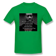 Load image into Gallery viewer, Please I Can_t Breathe George Floyd Men's Basic Short Sleeve T-Shirt European Size
