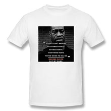 Load image into Gallery viewer, Please I Can_t Breathe George Floyd Men's Basic Short Sleeve T-Shirt European Size
