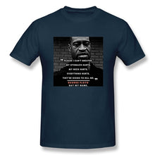 Load image into Gallery viewer, Please I Can_t Breathe George Floyd Men's Basic Short Sleeve T-Shirt European Size
