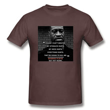 Load image into Gallery viewer, Please I Can_t Breathe George Floyd Men's Basic Short Sleeve T-Shirt European Size
