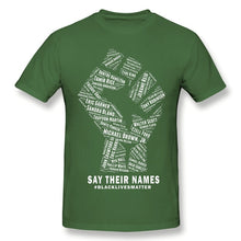 Load image into Gallery viewer, Say Their Names black T Shirt
