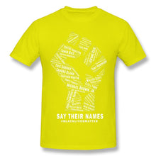 Load image into Gallery viewer, Say Their Names black T Shirt
