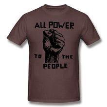 Load image into Gallery viewer, All Power To The People Casual T Shirt
