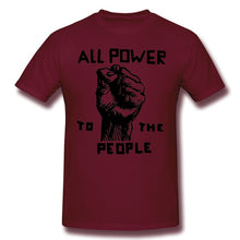 Load image into Gallery viewer, All Power To The People Casual T Shirt
