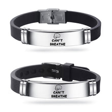 Load image into Gallery viewer, American Protest I Can't Breath Bracelets
