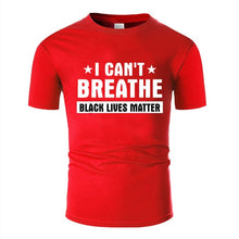 Load image into Gallery viewer, Black Lives Matter Justice for George Floyd Print TShirt
