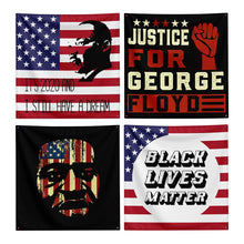 Load image into Gallery viewer, Black Lives Matter Protest Notice Tapestry Flag For Parade
