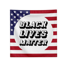 Load image into Gallery viewer, Black Lives Matter Protest Notice Tapestry Flag For Parade

