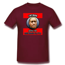 Load image into Gallery viewer, JUSTICE FOR GEORGE FLOYD Men's Basic Short Sleeve T-Shirt
