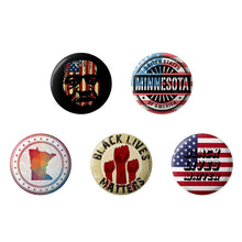 Load image into Gallery viewer, I CAN'T BREATHE Pin Badge Protest Police Brooch For George Floyd Black Lives Matter
