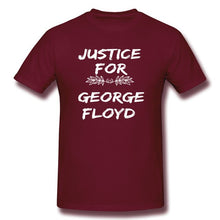 Load image into Gallery viewer, Justice For George Floyd Rip Men's Basic Short Sleeve T-Shirt
