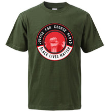 Load image into Gallery viewer, Black Lives Matter I Can't Breathe George Floyd T shirt
