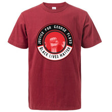 Load image into Gallery viewer, Black Lives Matter I Can't Breathe George Floyd T shirt
