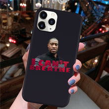 Load image into Gallery viewer, GEORGE FLOYD  Silcone Case for IPhone 11 Pro XR XS MAX 6 6s 8 7 Plus XS SE
